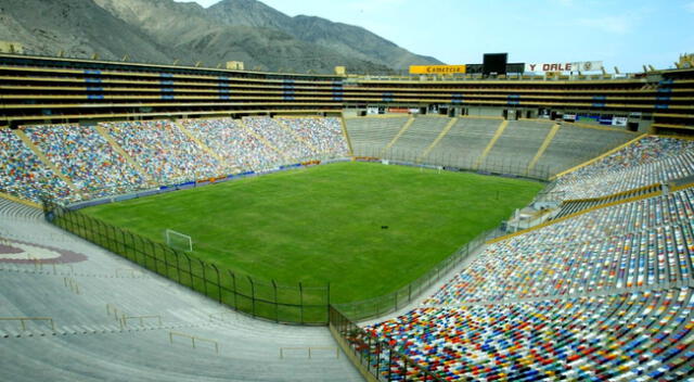 Estadio Monumental tiene la capacidad de recibir aproximadamente 80 mil espectadores.