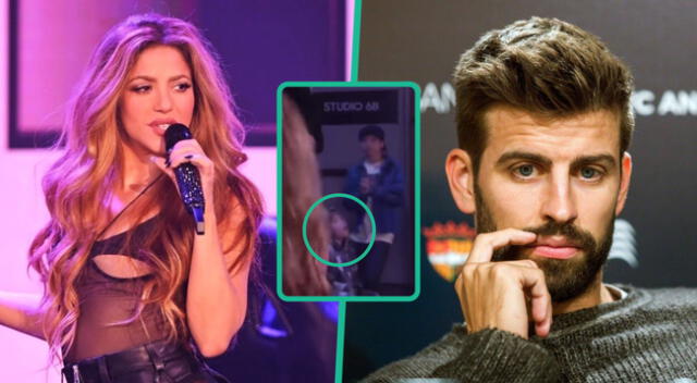 Shakira le canta por primera vez en vivo a Gerard Piqué y sus hijos la apoyan.