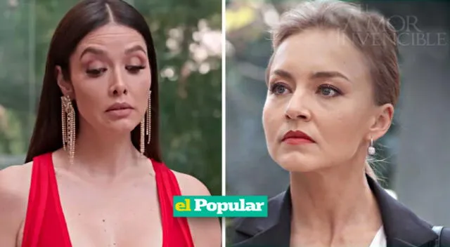 Angelique Fover y Marlene Favela pertenecen a la telenovela mexicana "El amor invencible".