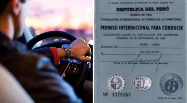 La licencia de conducir internacional sólo permite conducir de manera turística.