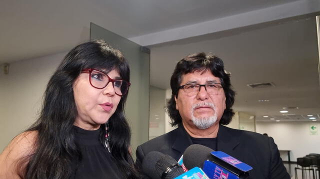 Rossy War y su esposo Tito Mauri asistieron al velatorio de Tongo y declararon a la prensa.