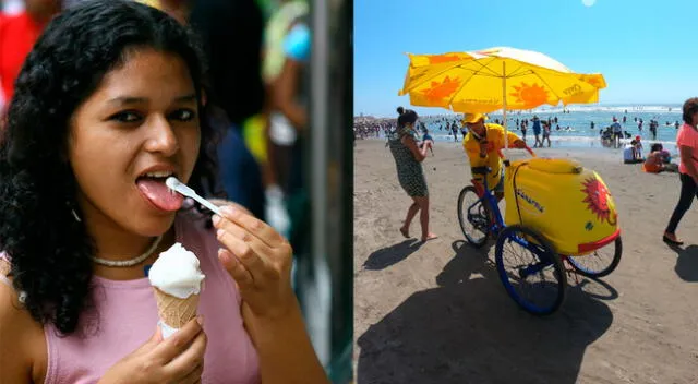 Peruanos aman comer helados en los meses de verano.