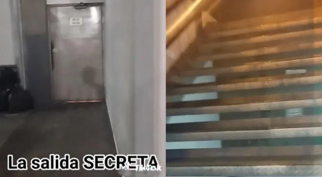 Usuario descubre salida secreta del Metropolitano