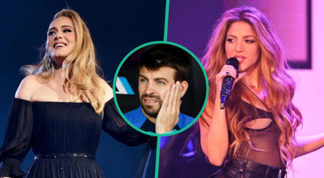 Adele muestra su apoyo a Shakira y le deja peculiar mensaje a Gerard Piqué.