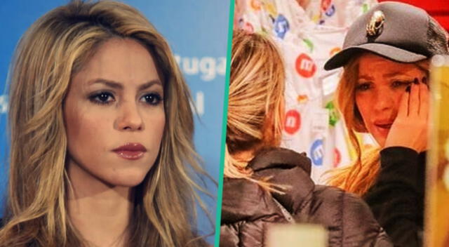 Shakira es vista llorando y causa alarma en sus fanáticos.