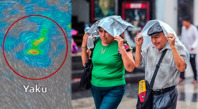 Ciclón Yaku desencadenará fuertes lluvias en Lima, según Senamhi.