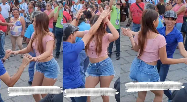 Singular baile de la joven al ritmo de cumbia se hizo viral en TikTok y es furor.