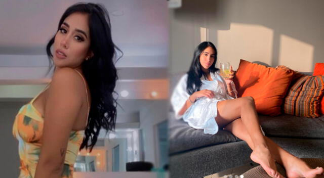 Melissa Paredes muestra algunas locaciones de su casa junto a Anthony Aranda.