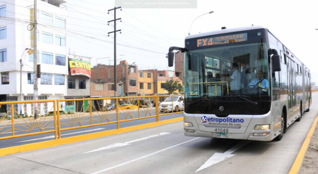 Metropolitano toma medidas ante el huaico en lima