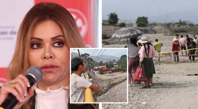 Gisela Valcárcel critica a alcalde de Comas por poca ayuda a damnificados.