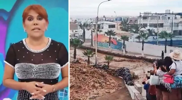 Magaly Medina lamentó situación actual del país.