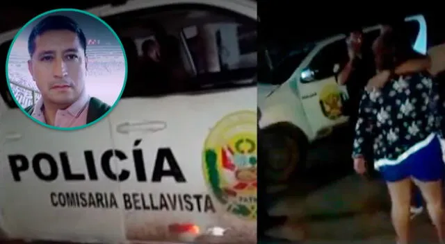 Policía agrede a mujer durante intervención en San Martín.