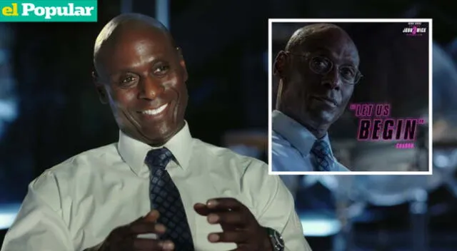 Lance Reddick,actor de John Wick, murió a los 60 años.