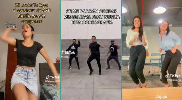 Usuarios grabaron recordadas coreografías del grupo brasileño.