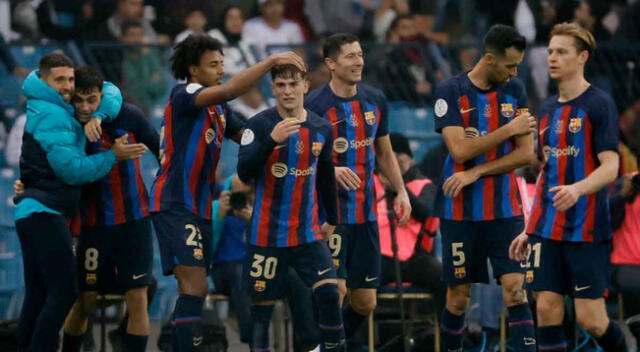 Barcelona golea al Real Madrid.