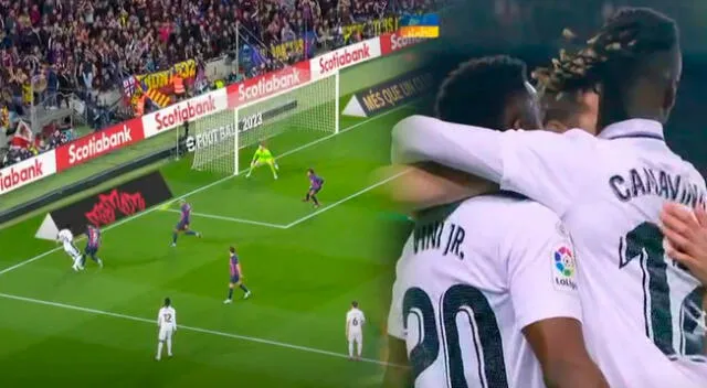 Autogol de Ronald Araujo le dio la ventaja al Real Madrid.