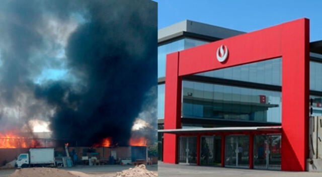 Incendio en la UPC empezó al mediodía de este domingo 19 de marzo.