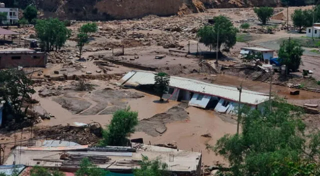 Huaico dejó a viviendas totalmente colapsadas.