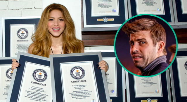 Shakira logra batir 14 Récords Guinnes tras 'tiradera' contra Gerard Piqué.