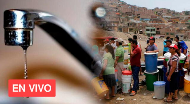 Corte de agua programado por Sedapal para este miércoles 22 de marzo.