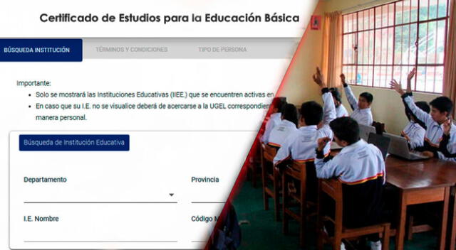 Conoce cómo solicitar el certificado de estudios online.