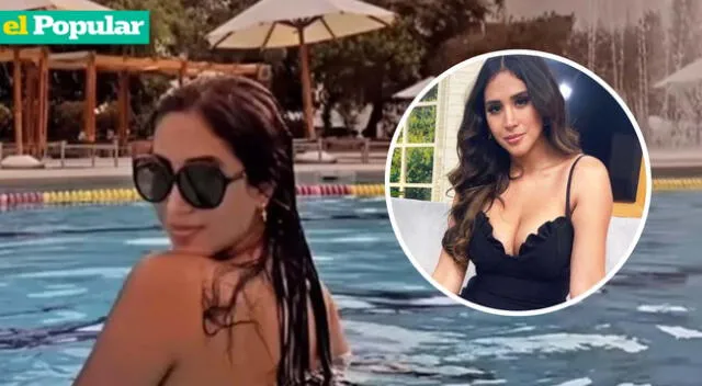 ¿Melissa Paredes envía indirecta a Magaly Medina al lucirse nuevamente en bikini?