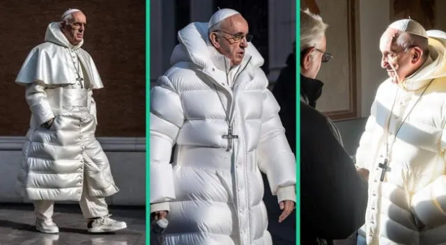 El Pontífice sorprendió a todas las redes sociales con outfit juvenil.
