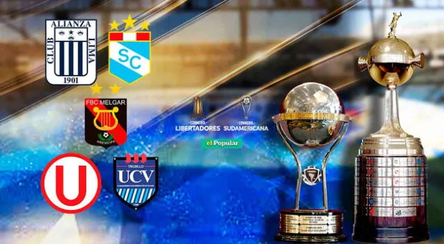 Copa Libertadores y Sudamericana: sigue aquí el sorteo de los equipos peruanos.