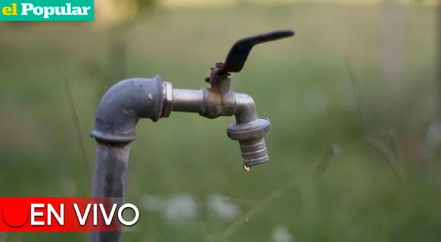 Corte de agua para este lunes 27 de marzo del 2023.