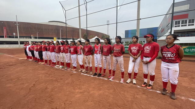 Softbol femenino U15.