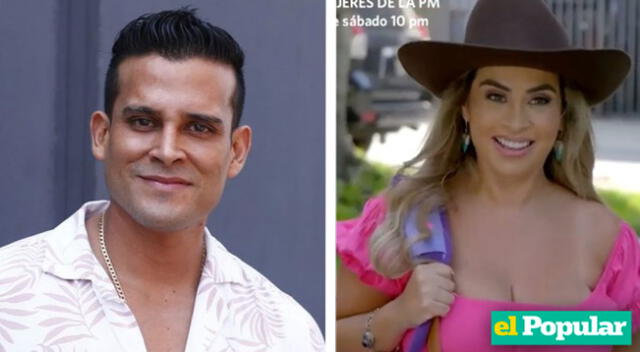 Christian Domínguez  no descarta  besar a Ethel Pozo en Maricucha 2