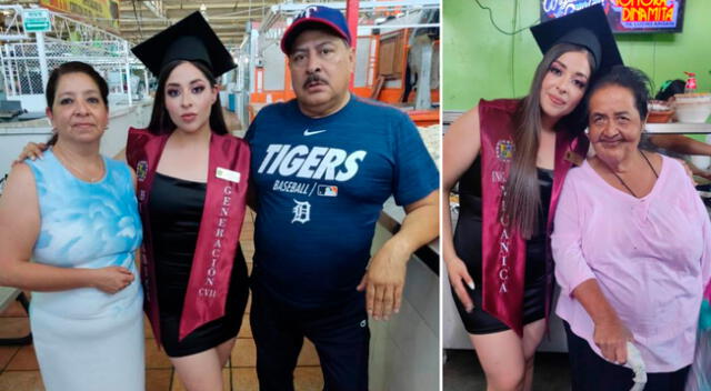 La joven compartió su alegría en Facebook.