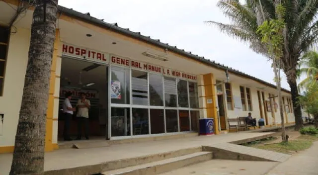Hospital de Satipo donde fue trasladado menor.