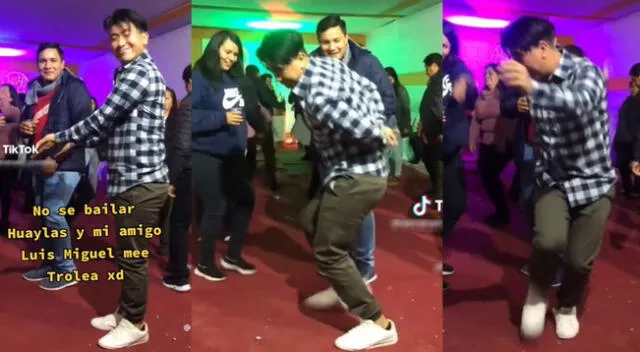 Jóvenes peruanos se robaron el show durante una fiesta al ritmo de huaylas y se vuelven viral en TikTok.