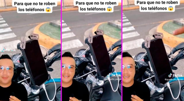 El truco del joven se hizo viral en TikTok.