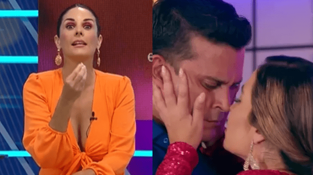 Rebeca Escribens pide beso entre Ethel Pozo y Christian Domínguez.