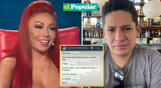 Jackson Torres confiesa que aún ama a Deysi Araujo.