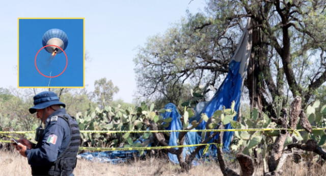 Niña de 13 años se lanzó de un globo en llamas, mientras que sus padres murieron en México.