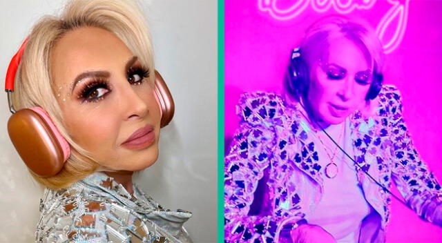 Laura Bozzo luce radiante y muestra faceta de Dj para cautivar a los jóvenes con su mezclas.