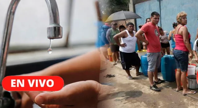 Corte de agua para este martes 4 de abril