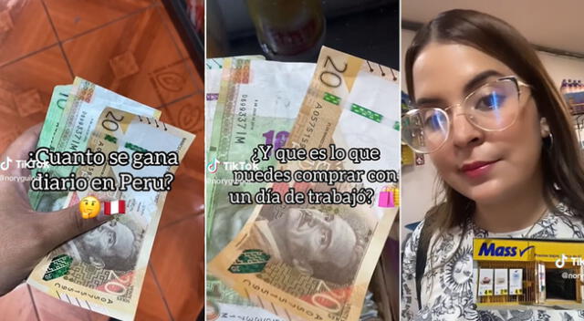 ¿Qué pudo comprar la venezolana con un día de trabajo en Perú?