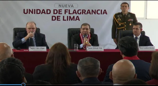 La nueva Unidad de Flagrancia que funcionará en Lima Centro será un ejemplo en el combate a la delincuencia.