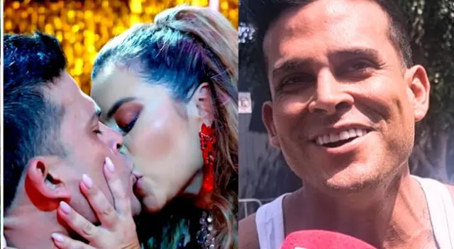 Christian Domínguez se pronuncia sobre beso con Ethel Pozo Christian Domínguez se pronuncia sobre beso con Ethel Pozo