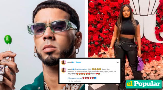 Anuel AA confirmó su tercer hijo, niña que tuvo con modelo colombiana.