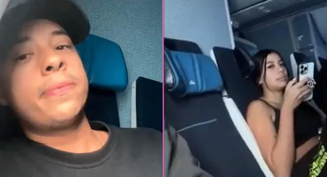 Unos jóvenes terminaron su relación antes de su viaje a Europa y sucedió lo impensado en TikTok.