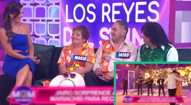 María Pía Copello y Carlos Vílchez viven romántico momento en "Mande quien mande" gracias a adultos mayores.