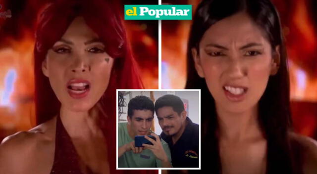 Dalila y Kimberly enviaron 'tiradera' a Joel y Jimmy, al estilo de Karol G y Shakira.