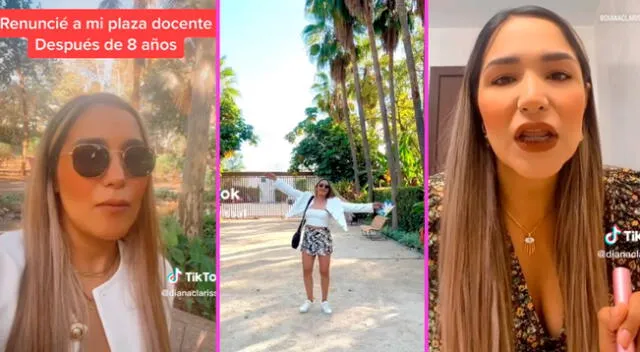 La profesora contó en TikTok los motivos de su renuncia.