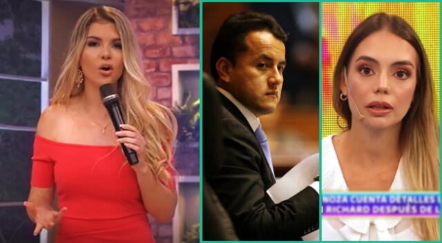 Brunella Horna hace un llamado a Richard Acuña y Camila Ganoza para que terminen con el escándalo tras el informe contra excongresista.