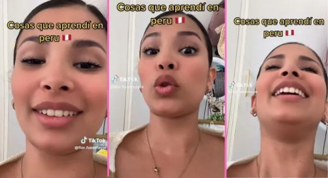 Venezolana revela lo qué aprendió tras llegar al Perú y sorprende con peculiar respuesta en TikTok.